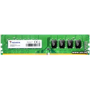 Купить DDR4 4G PC-19200 A-Data AD4U2400J4G17-B в Минске, доставка по Беларуси