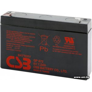 Купить CSB GP 672 6V 7.2Ah в Минске, доставка по Беларуси