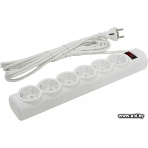 Купить Фильтр сетевой Defender DFS 155_5m White 6роз в Минске, доставка по Беларуси