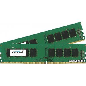 Купить DDR4 8G PC-19200 Crucial (CT2K4G4DFS824A) в Минске, доставка по Беларуси