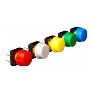 Купить Plastic Knobs WHITE/Tact Push Button Switch 12x12 в Минске, доставка по Беларуси