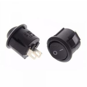 Купить 15mm 2pin Small Round ON/OFF Switch в Минске, доставка по Беларуси