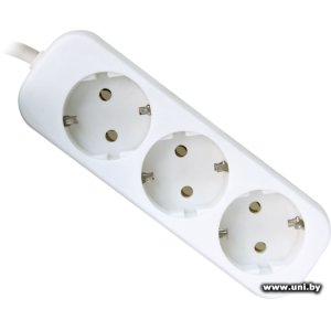 Фильтр сетевой Defender E318 1.8m White 3 роз