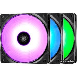 Купить Deepcool RF 120 (DP-FRGB-RF120-3C) (3шт) в Минске, доставка по Беларуси