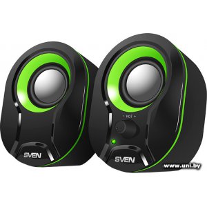 Купить Sven 290 Black*Green в Минске, доставка по Беларуси