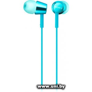 Купить SONY MDR-EX155APLI Blue в Минске, доставка по Беларуси