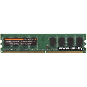 Купить DDR2 2Gb PC-6400 QUMO (QUM2U-2G800T6) в Минске, доставка по Беларуси