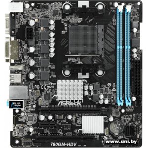 Купить ASRock 760GM-HDV в Минске, доставка по Беларуси