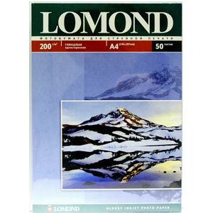 Купить LOMOND A4, матовая 200г/м2 (50шт.) в Минске, доставка по Беларуси