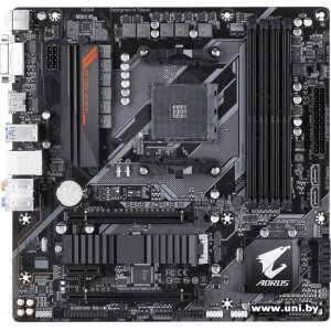 Купить GIGABYTE B450 AORUS M в Минске, доставка по Беларуси