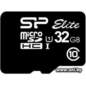 Купить Silicon Power micro SDHC 32Gb [SP032GBSTHBU1V10] в Минске, доставка по Беларуси