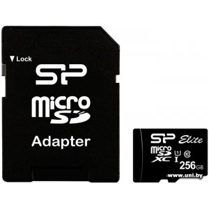 Купить Silicon Power :micro SDXC 256Gb SP256GBSTXBU1V10SP в Минске, доставка по Беларуси