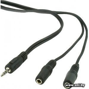 Купить Cablexpert [CCA-415-5M] 1x3.5 to 2x3.5 5m в Минске, доставка по Беларуси