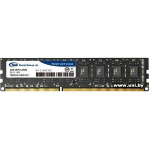 Купить DDR3 8G PC-12800 Team Elite TED3L8G1600C1101 в Минске, доставка по Беларуси