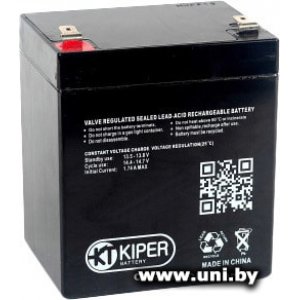 Купить KIPER [HR-1221W F2] 12V/5.5Ah в Минске, доставка по Беларуси